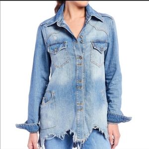 Free people  oversize jacket  out of the stock size medium